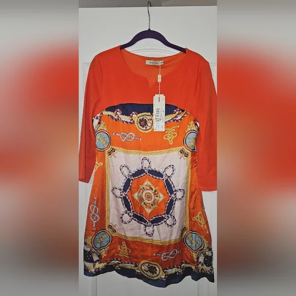 Grifflin Paris size M Shift Dress - Picture 1 of 4